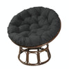 100x100cm Multifunctional Round Thickened Soft Hammock Cradle Cushion(Black)
