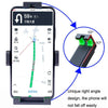 A04 Metal Motorcycle Mobile Phone Navigation Bracket Bicycle Frame Multifunctional Car Fixed Clamp(M10 Ball Header Installation Model)