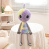 Funny Alien Doll Toy Simulation Alien Plush Children Comfort Dolls, Size: 68cm(Purple)