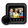 2.4" Smart Peephole Camera Doorbell, 2MP, Night Vision, Black