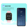 D20L 1.3 inch IP67 Waterproof Color Screen Smart Watch(Blue)