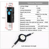 BC07 Mini Brushed Texture USB Bluetooth Receiver MP3 Player SD/TF Card Reader with Microphone & Audio Cable, Support Handsfree & AUX Output & 32GB Micro SD / TF Card & Two-sided USB Port Connecting