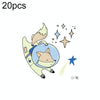 20 PCS Children Waterproof Space Luminous Tattoo Stickers(Ci-118)