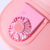 USB Rechargeable Fan Hat Summer Sunshade Large Brim Empty Top Sun Hat(Fluorescent Yellow)