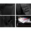 Unisex Outdoor Backpack Camping Hiking Rucksack Bag(Black)