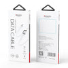 Yesido CA42 2.4A USB to 8 Pin Charging Cable, Length: 1m (White)