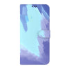 For Asus Zenfone 9 Watercolor Pattern Flip Leather Phone Case(Winter Snow)