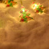 LED Christmas Lights String Christmas Tree Decoration Lamps Holiday Scene Decor, Length: 1.5m 10 Lights USB Constant Bright(Combination)