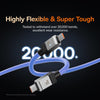 Baseus Cool Play Series CAKW000303 100W USB-C / Type-C to USB-C / Type-C Fast Charging Data Cable, Length: 2m(Blue)