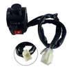 For QJ Storm Taizi 150 Motorcycle Left And Right Handlebar Switch Assembly(Black)