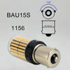2 PCS 1156 / BAU15S DC12V / 18W / 1080LM Car Auto Turn Lights with SMD-3014 Lamps (Yellow Light)