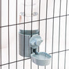 Blue Hanging Pet Water Dispenser | Cage/Kennel Attachment