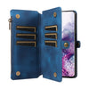 For Samsung Galaxy S20 Fantasy Multifunctional Zipper Wallet Leather Phone Case(Blue)