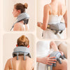Electric Neck And Shoulder Massager Shiatsu Back Neck Massager With Heat(Gray)