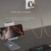 TOTUDESIGN HC-9 30W USB-A to Type-C GaN Fast Charger, Plug:UK Plug with Type-C to Type-C Cable(Gold)