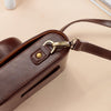 For FUJIFILM X100VI Full Body Leather Camera Case Bag with Strap(Coffee)