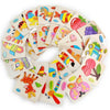 2 PCS Educational Toddler Wooden Toy Cartoon Animal 3D Puzzle(Ladybug)