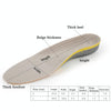 XD-640 Arch Sports Insoles Men and Women Shock Absorption Sweat Insoles Basketball Running Orthopedic Insoles, Size: S(35-40)