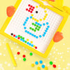 Kids Magnetic Drawing Board Big Chess Children Creative Toys, Spec: 50 Beads Cute Duck