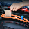 Car Seat Gap Leak-Proof Debris Mobile Phone Storage Box(Brown)