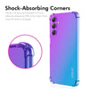 For Samsung Galaxy M16 / F16 ENKAY Hat-Prince Gradient Airbag TPU Phone Case(Purple Blue)
