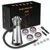 Kitchen Cocktail Smoker Set Home Steak Smoking Cooking Tool(Black)