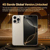 i16 Pro Max / Q5A, 6GB+128GB, 6.5 inch Screen, Face Identification, Android 10 MTK6762 Octa Core, OTG, NFC, Network: 4G, Dual SIM, US Plug (Gold)