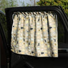 Car Heat Insulation Blackout Cartoon Cotton Sunshade(Long Ears Rabbit)