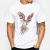 Short-sleeved Printing Pattern T-shirt for Men, Size:XXL (403)