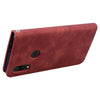 For Xiaomi Redmi 7 Frosted Business Magnetic Horizontal Flip PU Leather Case with Holder & Card Slot & Lanyard(Brown)