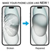 iPhone 15 Front Glass Lens with OCA Adhesive