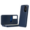 For Samsung Galaxy A55 Smart View Window Leather Phone Case with Card Slot(Blue)