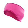 Autumn and Winter  Outdoor Sports Sweat-absorbent Breathable Warm Earmuffs Fleece Headband for Men / Women(Rose Red)