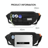 Multifunctional Chest Bag Shoulder Messenger Bag, Model: White+Badge+Lanyard