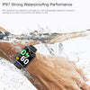 Q19 Max 2.1 inch HD Screen Waterproof Sports Business Smart Watch(Wine Red)
