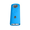 PULUZ Silicone Protective Case with Lens Cover for Ricoh Theta SC2 360 Panoramic Camera(Blue)