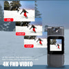 2K Mini Body Cam WiFi, Night Vision, 64GB, 1.54" Screen