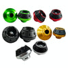 1pair Motorcycle CNC Modification Accessories Drop-proof Aluminum Alloy Fork Cup(Green)