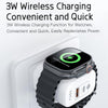 TOTUDESIGN UW128 23W USB-A to Type-C GaN Watch Fast Charging Travel Charger, Plug:EU Plug(White)