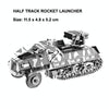 Rocket Launcher 3D Three-dimensional Metal Car Assembly Model DIY Puzzles Toy