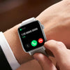 T49 1.9 inch HD Square Screen Smart Watch Supports Heart Rate Monitoring/Bluetooth Calling(Silver Black)