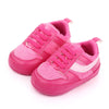 D2540 Autumn And Winter Soft Soled Walking Shoes Baby Shoes For 0-1 Years Old, Size: 11cm(Rose Red)