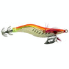 HENGJIA 2# 8cm Plastic Hard Baits Squid Fishing Lures Decoy Wood Shrimp Baits (Orange + Yellow)