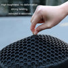 Motorcycle Breathable Massage Waterproof Sun-proof Silicone Seat Cushion(Black)