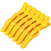 20 PCS Professional Alligator Shape Hair Clip Women Plastic Bobby Pin Hairpins Bow Headband Girls Styling Tools(10 Pcs Yellow)
