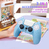 For Sony PS5 Cat Ear Shape Gamepad Silicone Protective Case(Pink)