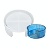 DIY Crystal Epoxy Storage Box Silicone Mould, Specification: Round Coaster Box DJ-98