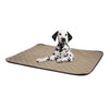 Washable Dog Pee Pad, Small Brown 60x45cm - Reusable & Leakproof