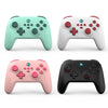 Wireless Bluetooth Gamepad With Wakeup Vibration Body Gamepad For Switch / Android / Apple / PC(Pink)