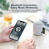 KUULAA KL-YP08 Car Wireless Bluetooth Receiver 5.0 Hands-free AUX 3.5mm(Black)